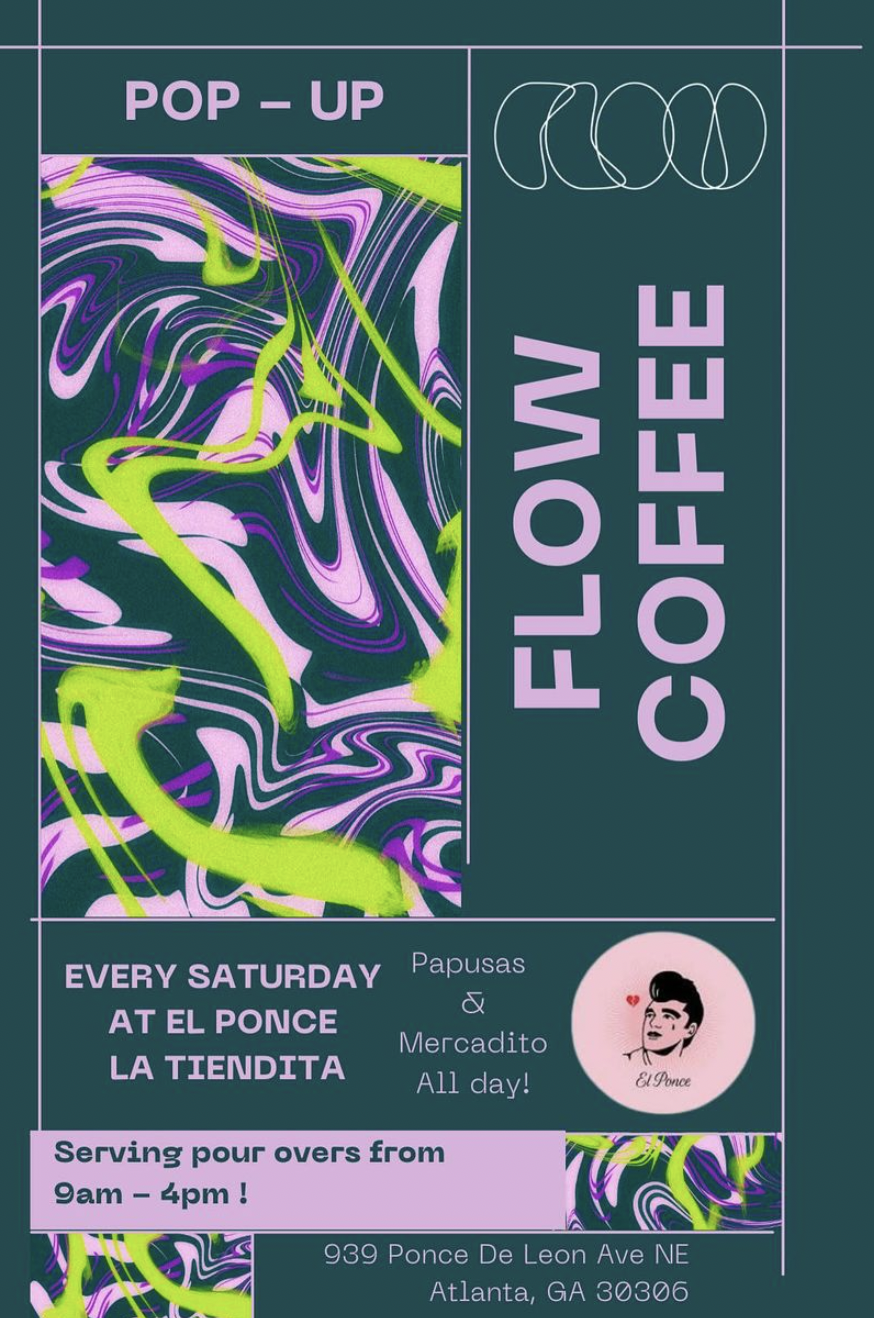 Flow Coffee Roasters PopUp at El Ponce — Atlanta Coffee Shops